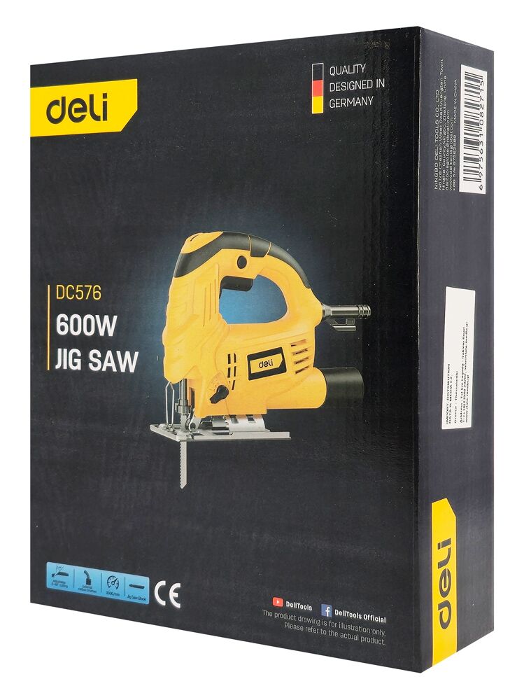 DELI σέγα DC576, ρυθμιζόμενη, 600W - Image 4