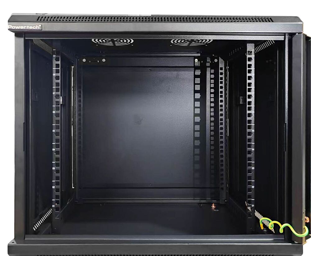 POWERTECH επιτοίχια καμπίνα rack 19" NETW-0038, 600 x 450 x 500mm, 9U - Image 2