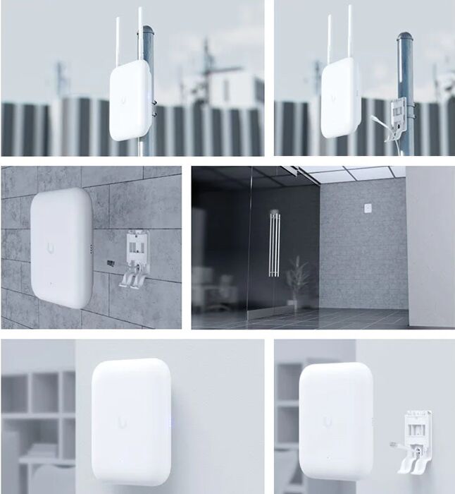 UBIQUITI access point UniFi U7 Outdoor, WiFi 7, Dual band, PoE+ - Image 2