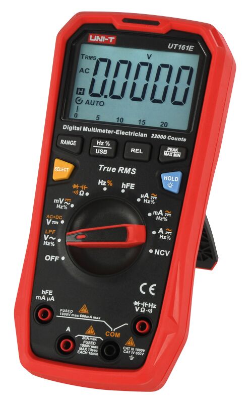 UNI-T ψηφιακό πολύμετρο UT161E, 1000V AC/DC, NCV, True RMS - Image 2